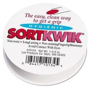 Sortkwik® Fingertip Moisteners MOISTENER,SORTKWIK,1.75OZ (Pack of30) Sortkwik® Fingertip Moisteners MOISTENER,SORTKWIK,1.75OZ (Pack of30)