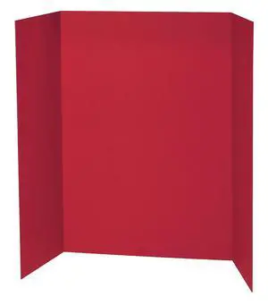Presentation Boards P3770, Single Wall, 48" x 36", Red, 24 Count Presentation Boards P3770, Single Wall, 48" x 36", Red, 24 Count