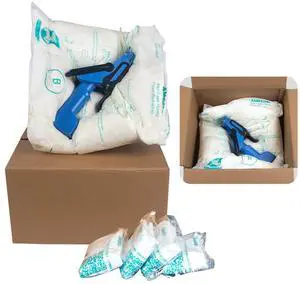 Expanding Foam Bag Quick for Shipping 40 Pack of 18"x22" Faster Foaming Better Shaping Handy Foam Room Temperature Packaging Bag #40 (40 PACK) Expanding Foam Bag Quick for Shipping 40 Pack of 18"x22" Faster Foaming Better Shaping Handy Foam Room Temperature Packaging Bag #40 (40 PACK)