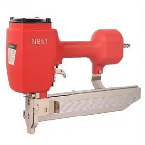 Pneumatic Nail Gun, 2 in 1 Brad Nailer Staple Gun Fires N851 16 Gauge 7/16-Inch Medium Crown 1-Inch to 2-Inch Nails Staples for Carpentry, DIY, Woodworking Pneumatic Nail Gun, 2 in 1 Brad Nailer Staple Gun Fires N851 16 Gauge 7/16-Inch Medium Crown 1-Inch to 2-Inch Nails Staples for Carpentry, DIY, Woodworking