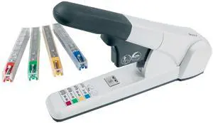 Heavy Duty Stapler, 80 Sheet Capacity, Ergonomic Metal Body, Includes Staples, 55510084 - Silver Heavy Duty Stapler, 80 Sheet Capacity, Ergonomic Metal Body, Includes Staples, 55510084 - Silver
