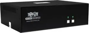 Tripp Lite Secure KVM Switch 2-Port Dual-Head DisplayPort, US Government NIAP-Certified PP4.0 Security, Common Access Card (CAC) Port, 4K @ 30Hz Video, TAA Compliant, 3-Year Warranty (B002-DP2AC2-N4) Tripp Lite Secure KVM Switch 2-Port Dual-Head DisplayPort, US Government NIAP-Certified PP4.0 Security, Common Access Card (CAC) Port, 4K @ 30Hz Video, TAA Compliant, 3-Year Warranty (B002-DP2AC2-N4)