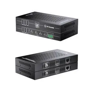 AV Access HDMI KVM Extender 50m/164ft, 4K@60Hz 4:4:4, 1080P@240Hz & 2K@144Hz, 4 USB 2.0 Ports, Low Latency, PoC, EDID, for Gaming PC, Office & CCTV (4KEX50-KVM) AV Access HDMI KVM Extender 50m/164ft, 4K@60Hz 4:4:4, 1080P@240Hz & 2K@144Hz, 4 USB 2.0 Ports, Low Latency, PoC, EDID, for Gaming PC, Office & CCTV (4KEX50-KVM)