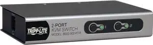 Tripp Lite B022-002-KT-R Desktop Slim KVM Switch Kit with 2 PS/2 Cables Tripp Lite B022-002-KT-R Desktop Slim KVM Switch Kit with 2 PS/2 Cables