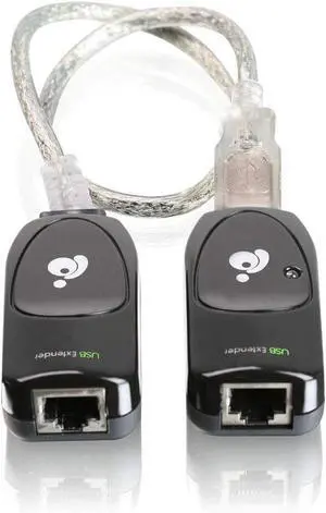 IOGEAR USB 2.0 198FTt Ethernet Extender - Cat5e/Cat6/CAT7 - TAA Compliant - No Software Required - Compatible for Win/Mac - GUCE51 IOGEAR USB 2.0 198FTt Ethernet Extender - Cat5e/Cat6/CAT7 - TAA Compliant - No Software Required - Compatible for Win/Mac - GUCE51
