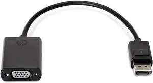 HP Display Port to VGA Adapter (F7W97AA) 20cm HP Display Port to VGA Adapter (F7W97AA) 20cm