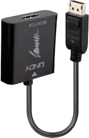 LINDY DisplayPort 1.2 to HDMI 2.0 18G Active Converter LINDY DisplayPort 1.2 to HDMI 2.0 18G Active Converter