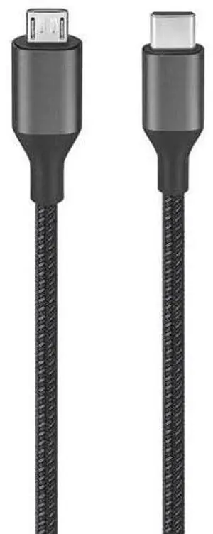 INSIGNIA USB-C Cables for Charging, Data Transfer & Device Connectivity, Multiple Connector Types and Lengths, Black (USB-C to Micro USB Cable (3.3 ft)) INSIGNIA USB-C Cables for Charging, Data Transfer & Device Connectivity, Multiple Connector Types and Lengths, Black (USB-C to Micro USB Cable (3.3 ft))
