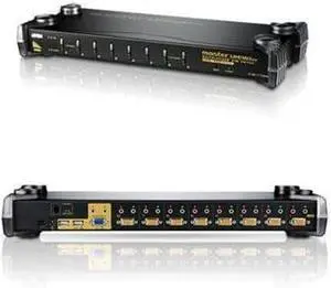 IOGEAR Aten Technology CS1758KIT Iogear 8-Port Masterview Multi-Platform KVM Kit IOGEAR Aten Technology CS1758KIT Iogear 8-Port Masterview Multi-Platform KVM Kit