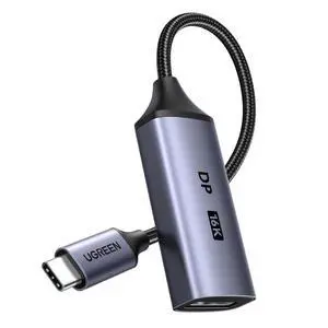 UGREEN 16K@60Hz USB C to DisplayPort 2.1 Adapter 8K@120Hz 48-bit Color Depth 80Gbps Thunderbolt 5/4 to Display Port Compatible with iPhone 17 ProMax, MacBook Pro/Air/Mini, iPad, Galaxy, Steam Deck UGREEN 16K@60Hz USB C to DisplayPort 2.1 Adapter 8K@120Hz 48-bit Color Depth 80Gbps Thunderbolt 5/4 to Display Port Compatible with iPhone 17 ProMax, MacBook Pro/Air/Mini, iPad, Galaxy, Steam Deck