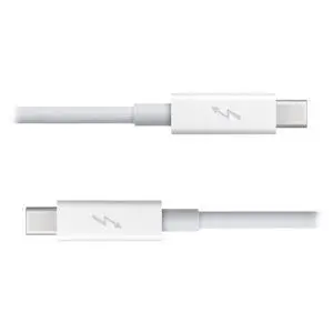 20Gbps Thunderbolt2 Cable Thunder-Bolt 2 Port to Thunderbolt 2 Male to Male 4K Video Data Cable Compatible with 2013 2014 2015 Mac & Disk & Displays 200cm (Not for Mini Displayport) 20Gbps Thunderbolt2 Cable Thunder-Bolt 2 Port to Thunderbolt 2 Male to Male 4K Video Data Cable Compatible with 2013 2014 2015 Mac & Disk & Displays 200cm (Not for Mini Displayport)