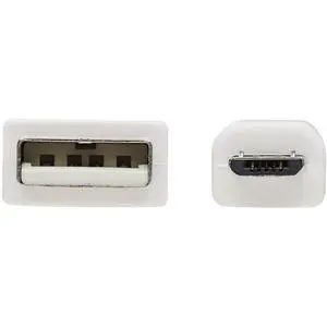 Tripp Lite by Eaton U050AB-003-WH USB-A to Micro-USB 2.0 Cable 3 ft, 480Mbps Sync & Charge, White PVC Jacket, Antibacterial Strain Relief, Cloud Care Pre-Configured Bundle Eligible (50 Pack) Tripp Lite by Eaton U050AB-003-WH USB-A to Micro-USB 2.0 Cable 3 ft, 480Mbps Sync & Charge, White PVC Jacket, Antibacterial Strain Relief, Cloud Care Pre-Configured Bundle Eligible (50 Pack)