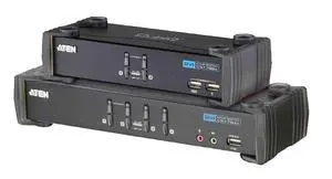 ATEN 4p USB KVMP Supp DVI Display 4-Port USB DVI KVM Switch, CS1764A-AT-G (4-Port USB DVI KVM Switch with Audio & USB 2.0 Hub (KVM Cables Included), 1920 x 1200 Pixels, WUXGA, 4.8) ATEN 4p USB KVMP Supp DVI Display 4-Port USB DVI KVM Switch, CS1764A-AT-G (4-Port USB DVI KVM Switch with Audio & USB 2.0 Hub (KVM Cables Included), 1920 x 1200 Pixels, WUXGA, 4.8)