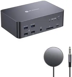 AV Access iDock D23 8K KVM Switch Docking Station Bundle with a Wired Remote Controller AV Access iDock D23 8K KVM Switch Docking Station Bundle with a Wired Remote Controller