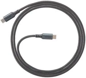 Ventev USB C to USB C High-Speed Ultra Durable Alloy Cable for iPhone 15-17, Samsung, Pixel, Android Phones and More Devices (4 Foot, Gray) Ventev USB C to USB C High-Speed Ultra Durable Alloy Cable for iPhone 15-17, Samsung, Pixel, Android Phones and More Devices (4 Foot, Gray)