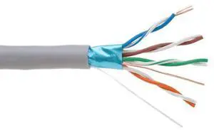 SATMAXIMUM Cat5e FTP 1000ft Shielded Solid Cable Ethernet Network 24AWG Bulk Wire Grey SATMAXIMUM Cat5e FTP 1000ft Shielded Solid Cable Ethernet Network 24AWG Bulk Wire Grey