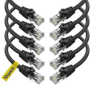 Ultra Clarity Cables Cat6 Ethernet Cable, 6 Feet 10P+3 feet 10P LAN, utp Cat 6, RJ45, Network Cord, Patch, Internet Cable Ultra Clarity Cables Cat6 Ethernet Cable, 6 Feet 10P+3 feet 10P LAN, utp Cat 6, RJ45, Network Cord, Patch, Internet Cable