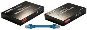 EX200M-K 1080P HDMI Extender Over IP Supports one-to- multipoint and multipoint-to-multipoint with USB KVM Extension EX200M-K 1080P HDMI Extender Over IP Supports one-to- multipoint and multipoint-to-multipoint with USB KVM Extension