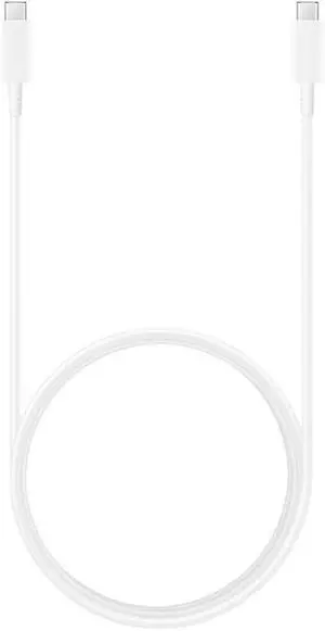 Samsung Type-C to Type-C Cable Bundle (5A) - 1.8m - White and Black Samsung Type-C to Type-C Cable Bundle (5A) - 1.8m - White and Black