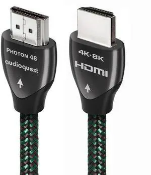 AudioQuest Photon 48 2.1 HDMI Cable - 8K/10K Ultra HD, Gaming, High-Speed, 48Gbps, HDR, eARC (5m) AudioQuest Photon 48 2.1 HDMI Cable - 8K/10K Ultra HD, Gaming, High-Speed, 48Gbps, HDR, eARC (5m)