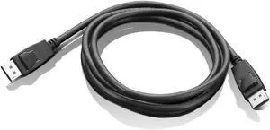 Lenovo DisplayPort to DisplayPort Cable (0A36537) Lenovo DisplayPort to DisplayPort Cable (0A36537)