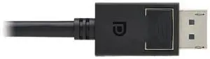 Eaton Tripp Lite P580-006-8K6-2 DisplayPort 2.1 Cable 6 ft, 8K 60Hz, 40Gbps, HDR, HBR3, MST, HDCP 2.2, Gold-Plated Latching DP to DP M/M Cloud Care Pre-Configured Bundle Eligible (50 Pack) Eaton Tripp Lite P580-006-8K6-2 DisplayPort 2.1 Cable 6 ft, 8K 60Hz, 40Gbps, HDR, HBR3, MST, HDCP 2.2, Gold-Plated Latching DP to DP M/M Cloud Care Pre-Configured Bundle Eligible (50 Pack)