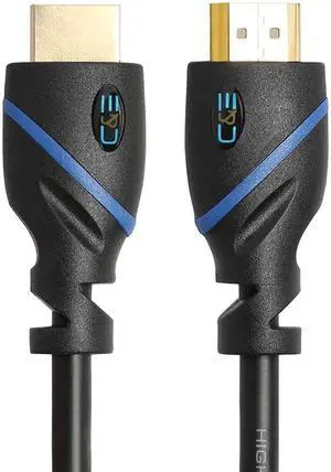 50ft (15M) High Speed HDMI Cable Male to Male with Ethernet Black (50 Feet/15 Meters) Supports 4K 30Hz, 3D, 1080p and Audio Return 50ft (15M) High Speed HDMI Cable Male to Male with Ethernet Black (50 Feet/15 Meters) Supports 4K 30Hz, 3D, 1080p and Audio Return
