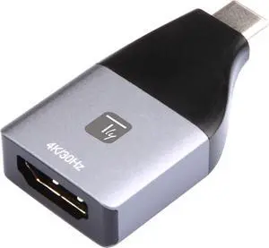 Techly 362428 USB-C to HDMI Adapter 4Kx2K@30Hz Black/Silver Techly 362428 USB-C to HDMI Adapter 4Kx2K@30Hz Black/Silver