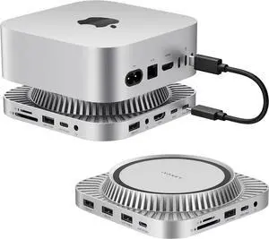 IVANKY 13-in-1 Mac mini M4 Dock, Docking Station Stand for M5, with M.2 NVMe SSD Enclosure, 4K@144Hz HDMI Hub for Mac mini M4 &M4 Pro (2024), 10 Gbps USB, SD/TF, Audio Ports *2, 20W PD Power Adapter*1 IVANKY 13-in-1 Mac mini M4 Dock, Docking Station Stand for M5, with M.2 NVMe SSD Enclosure, 4K@144Hz HDMI Hub for Mac mini M4 &M4 Pro (2024), 10 Gbps USB, SD/TF, Audio Ports *2, 20W PD Power Adapter*1