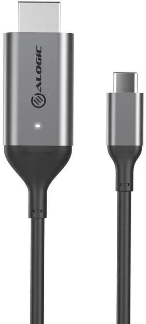 ALOGIC USB-C to HDMI Cable, 6 ft, Supports 4K@60Hz, USB Type-C to HDMI Cable, Thunderbolt 3 Compatible, for MacBook, iPad Pro, Surface, XPS & USB-C Devices ALOGIC USB-C to HDMI Cable, 6 ft, Supports 4K@60Hz, USB Type-C to HDMI Cable, Thunderbolt 3 Compatible, for MacBook, iPad Pro, Surface, XPS & USB-C Devices