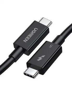 UGREEN Thunderbolt 5 Cable 3FT 240 W USB C Charging Cable USB4 80Gbps Data Sync up to 120Gbps Bandwidth Boost and 16K/ Dual 8K Displays for iPhone 17, MacBook, Mac mini, Thunderbolt 4/3 Monitor UGREEN Thunderbolt 5 Cable 3FT 240 W USB C Charging Cable USB4 80Gbps Data Sync up to 120Gbps Bandwidth Boost and 16K/ Dual 8K Displays for iPhone 17, MacBook, Mac mini, Thunderbolt 4/3 Monitor