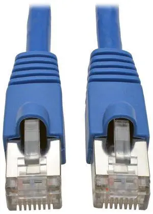 Tripp Lite Cat6a 10G Ethernet Cable, Snagless Molded STP Network Patch Cable (RJ45 M/M), Blue, 25 Feet / 7.6 Meters, Manufacturer's Warranty (N262-025-BL) Tripp Lite Cat6a 10G Ethernet Cable, Snagless Molded STP Network Patch Cable (RJ45 M/M), Blue, 25 Feet / 7.6 Meters, Manufacturer's Warranty (N262-025-BL)