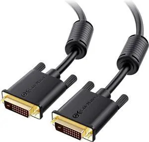Cable Matters Long DVI Cable with Ferrites - 50ft, DVI Dual Link Cable Cable Matters Long DVI Cable with Ferrites - 50ft, DVI Dual Link Cable