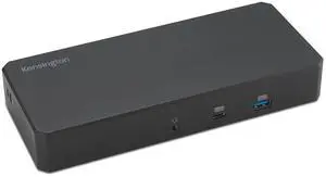 Kensington SD3210U3 USB-C® 10Gbps Triple Video Driverless Dock 100W PD - DP/HDMI - Windows, Supporting Thunderbolt 5, Thunderbolt 4, USB4®, and USB-C® Alt Mode laptops with up to three 4K (K32802NA) Kensington SD3210U3 USB-C® 10Gbps Triple Video Driverless Dock 100W PD - DP/HDMI - Windows, Supporting Thunderbolt 5, Thunderbolt 4, USB4®, and USB-C® Alt Mode laptops with up to three 4K (K32802NA)