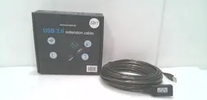 Monoprice 32' USB 2.0 A Male to A Female Active Extension/Repeater Cable (6149) Monoprice 32' USB 2.0 A Male to A Female Active Extension/Repeater Cable (6149)