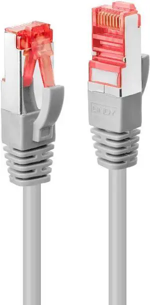 LINDY 15m Cat.6 S/FTP Network Cable, Grey LINDY 15m Cat.6 S/FTP Network Cable, Grey