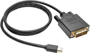TRIPP LITE Mini DisplayPort to DVI Active Adapter, MDP 1.2, MDP to DVI (M/M), MDP2DVI, 1080p, 6 ft. (P586-006-DVI-V2) TRIPP LITE Mini DisplayPort to DVI Active Adapter, MDP 1.2, MDP to DVI (M/M), MDP2DVI, 1080p, 6 ft. (P586-006-DVI-V2)