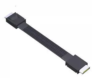 JMT ADT-K9934A OCuLink SFF-8611 Male-to-Male Cable 64Gbps High-Speed Interface (50CM) JMT ADT-K9934A OCuLink SFF-8611 Male-to-Male Cable 64Gbps High-Speed Interface (50CM)