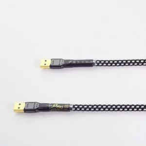 HiFi MPS HD-770 HiFi 99.9997% OCC 24K 10u Gold Plated Plug USB2.0 3.0 Connector Audio Cable DAC PC Audio Data Cable (A3.0 to B2.0, 1.5m) HiFi MPS HD-770 HiFi 99.9997% OCC 24K 10u Gold Plated Plug USB2.0 3.0 Connector Audio Cable DAC PC Audio Data Cable (A3.0 to B2.0, 1.5m)