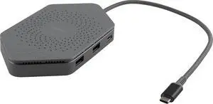 Philips Elite Plus Qi Wireless Charger, USB-C Docking Station, 2 HDMI Ports, 100W USB-C Port, 2 USB-A, Data Transfer, 1 Ft Braided Cable, Mirror Screens, Portable for Travel, Office, SWL9323GR/37-T1 Philips Elite Plus Qi Wireless Charger, USB-C Docking Station, 2 HDMI Ports, 100W USB-C Port, 2 USB-A, Data Transfer, 1 Ft Braided Cable, Mirror Screens, Portable for Travel, Office, SWL9323GR/37-T1