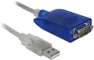 DeLOCK 64055 USB Type-A to Serial RS-422/485 DB9 Adapter with Surge Protection DeLOCK 64055 USB Type-A to Serial RS-422/485 DB9 Adapter with Surge Protection