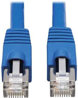 Tripp Lite Eaton N261P-030-BL Cat6a 10G Shielded F/UTP High-Speed LAN Ethernet Cable 30 ft Blue, Snagless RJ45 23AWG, PoE, EMI/RFI, Cloud Care Pre-Configured Bundle Eligible (10 Pack) Tripp Lite Eaton N261P-030-BL Cat6a 10G Shielded F/UTP High-Speed LAN Ethernet Cable 30 ft Blue, Snagless RJ45 23AWG, PoE, EMI/RFI, Cloud Care Pre-Configured Bundle Eligible (10 Pack)