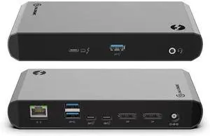 ALOGIC Turbo Dock with Dual 4K@60Hz Display Support, Thunderbolt 3 & USB-C Compatible Docking Station, USB Ports, Ethernet & Laptop Charging for Windows & macOS ALOGIC Turbo Dock with Dual 4K@60Hz Display Support, Thunderbolt 3 & USB-C Compatible Docking Station, USB Ports, Ethernet & Laptop Charging for Windows & macOS