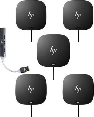 HP USB-C Dock G5-11-in-1 Adapter for Both USB-C and Thunderbolt-Enabled Laptops, PCs, Notebooks - Single Cable for Charging, Networking, or Data Transfers Bundle with Dockztorm Hub 5-Pack HP USB-C Dock G5-11-in-1 Adapter for Both USB-C and Thunderbolt-Enabled Laptops, PCs, Notebooks - Single Cable for Charging, Networking, or Data Transfers Bundle with Dockztorm Hub 5-Pack