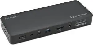 Kensington SD5920T EQ Thunderbolt 4 Quad 4K Hybrid Base with DisplayLink Technology, SD and Micro SD Card Readers, 100W Power Charging, Ethernet and USB-A and USB-C 3.2 Ports (K35234EU) Kensington SD5920T EQ Thunderbolt 4 Quad 4K Hybrid Base with DisplayLink Technology, SD and Micro SD Card Readers, 100W Power Charging, Ethernet and USB-A and USB-C 3.2 Ports (K35234EU)