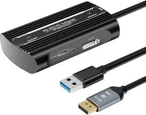 PSVR2 PC Adapter, PSVR 2 PC Accessories Kit Compatible with PlayStation VR2, AR Glasses, Portable Monitor, Includes DP 1.4 Cable and Power Adapter (Black) (red) PSVR2 PC Adapter, PSVR 2 PC Accessories Kit Compatible with PlayStation VR2, AR Glasses, Portable Monitor, Includes DP 1.4 Cable and Power Adapter (Black) (red)