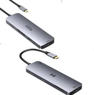 Selore 8-in-1 USB C Docking Station Dual Monitor, USB C Hub with HDMI, 100W Power Delivery, 5Gbps Data Transfer, SD/TF Card Reader, Laptop Docking Station for MacBook,Windows Selore 8-in-1 USB C Docking Station Dual Monitor, USB C Hub with HDMI, 100W Power Delivery, 5Gbps Data Transfer, SD/TF Card Reader, Laptop Docking Station for MacBook,Windows