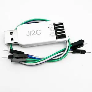 JI2C USB to I2C Adapter & EEPROM Debugger | Multi-Device Support, Real-Time Curve Plotting, Fast Read/Write for I2C Registers - Windows Compatible JI2C USB to I2C Adapter & EEPROM Debugger | Multi-Device Support, Real-Time Curve Plotting, Fast Read/Write for I2C Registers - Windows Compatible