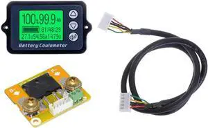 Stayhome 1pcs TK15 DC 8V-80V 50A Battery Coulometer Professional Precision Vehicle Battery Tester Electric Quantity Display Monitor Stayhome 1pcs TK15 DC 8V-80V 50A Battery Coulometer Professional Precision Vehicle Battery Tester Electric Quantity Display Monitor