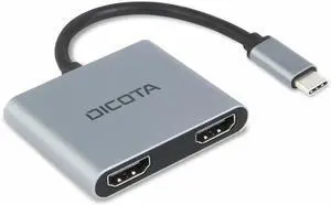 Dicota USB C 100W Multi Display Docking Station - Grey Dicota USB C 100W Multi Display Docking Station - Grey